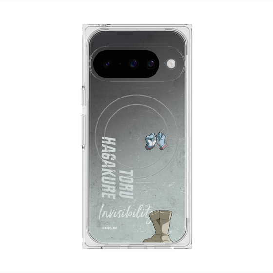 プレミアムスクエアケース with Pixelsnap［ 僕のヒーローアカデミア - 立ち絵 - 葉隠 透 ］