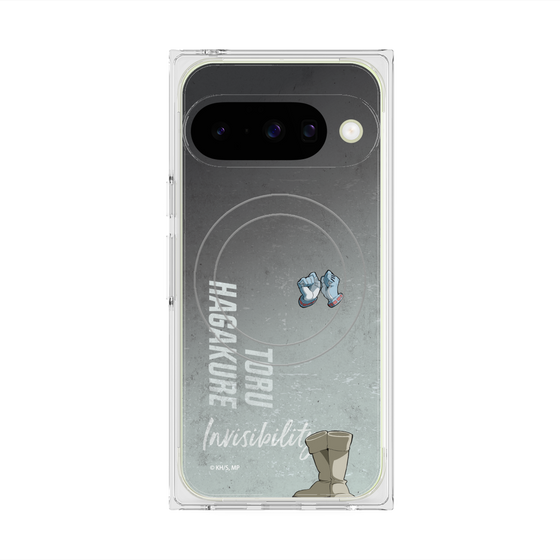 プレミアムスクエアケース with Pixelsnap［ 僕のヒーローアカデミア - 立ち絵 - 葉隠 透 ］