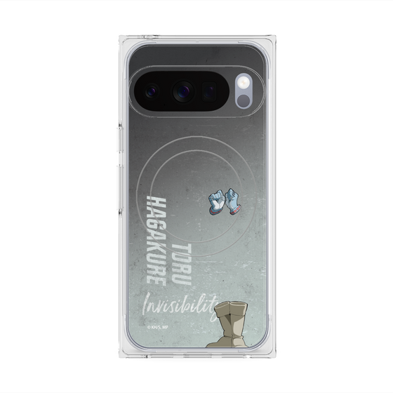 プレミアムスクエアケース with Pixelsnap［ 僕のヒーローアカデミア - 立ち絵 - 葉隠 透 ］