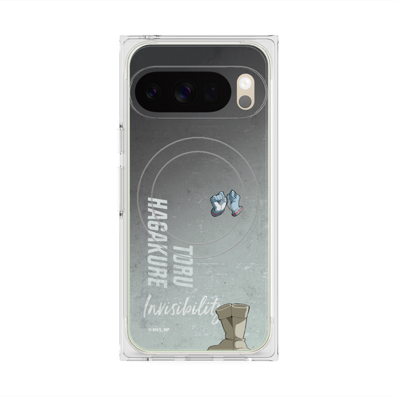 プレミアムスクエアケース with Pixelsnap［ 僕のヒーローアカデミア - 立ち絵 - 葉隠 透 ］