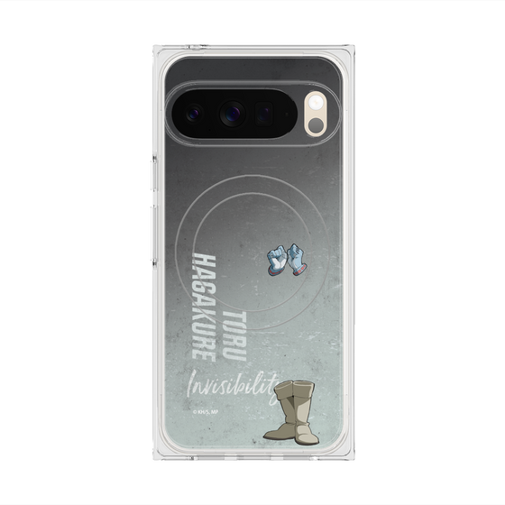 プレミアムスクエアケース with Pixelsnap［ 僕のヒーローアカデミア - 立ち絵 - 葉隠 透 ］