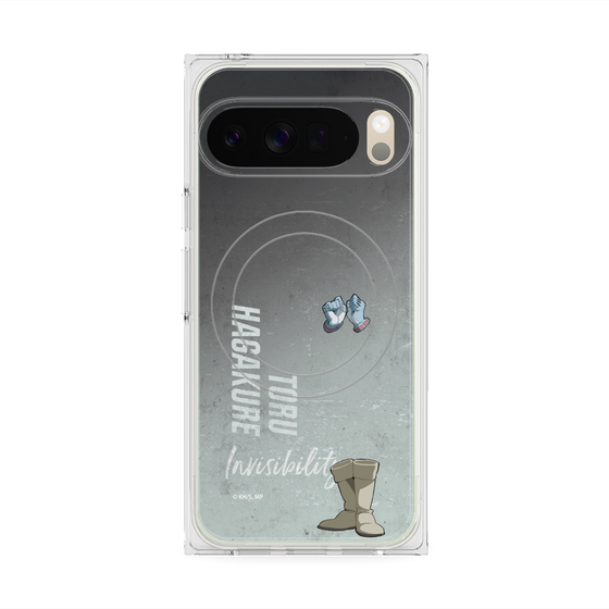 プレミアムスクエアケース with Pixelsnap［ 僕のヒーローアカデミア - 立ち絵 - 葉隠 透 ］