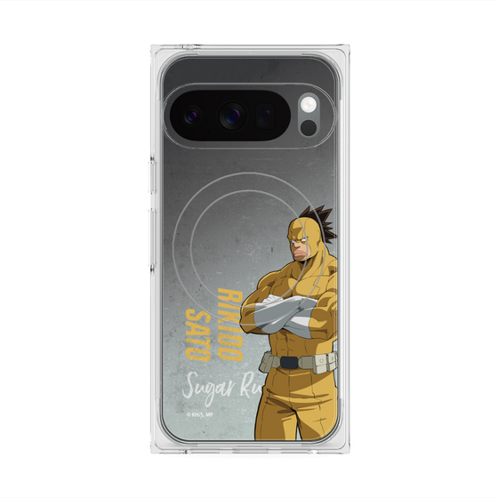 プレミアムスクエアケース with Pixelsnap［ 僕のヒーローアカデミア - 立ち絵 - 砂藤 力道 ］