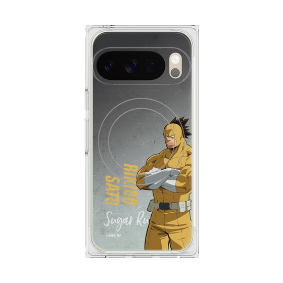 プレミアムスクエアケース with Pixelsnap［ 僕のヒーローアカデミア - 立ち絵 - 砂藤 力道 ］