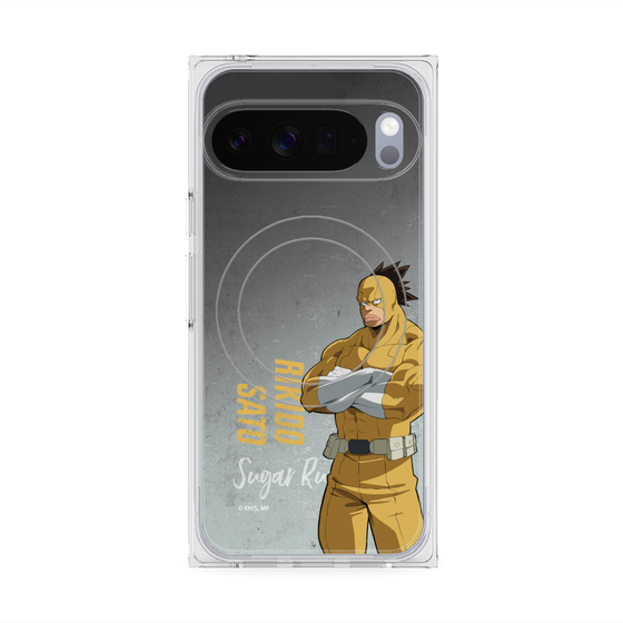 プレミアムスクエアケース with Pixelsnap［ 僕のヒーローアカデミア - 立ち絵 - 砂藤 力道 ］