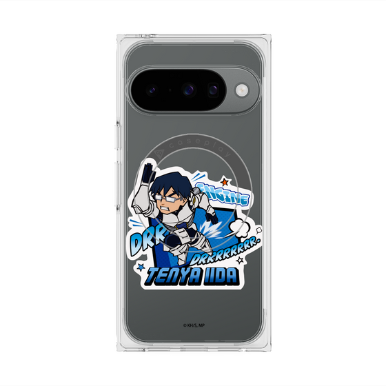 プレミアムスクエアケース with Pixelsnap［ 僕のヒーローアカデミア - ミニキャラ - 飯田 天哉 ］