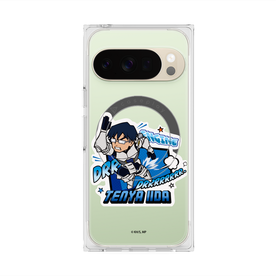 プレミアムスクエアケース with Pixelsnap［ 僕のヒーローアカデミア - ミニキャラ - 飯田 天哉 ］