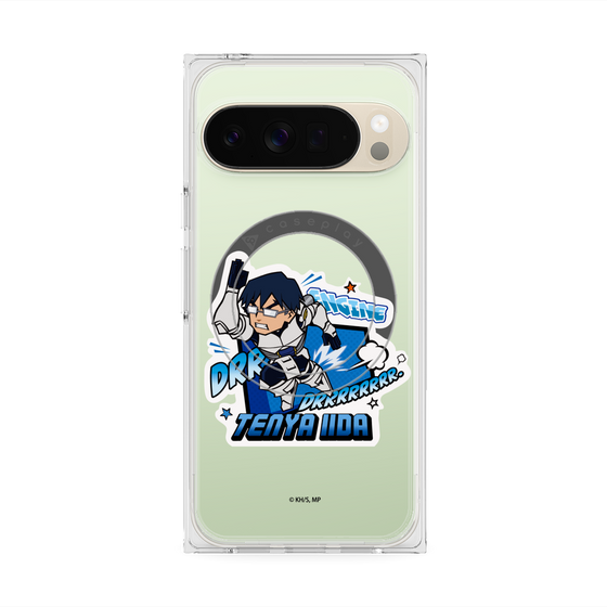 プレミアムスクエアケース with Pixelsnap［ 僕のヒーローアカデミア - ミニキャラ - 飯田 天哉 ］