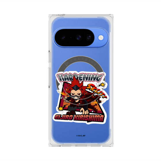 プレミアムスクエアケース with Pixelsnap［ 僕のヒーローアカデミア - ミニキャラ - 切島 鋭児郎 ］