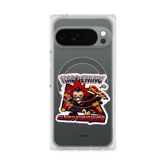 プレミアムスクエアケース with Pixelsnap［ 僕のヒーローアカデミア - ミニキャラ - 切島 鋭児郎 ］