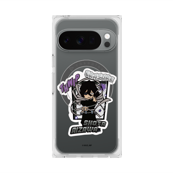 プレミアムスクエアケース with Pixelsnap［ 僕のヒーローアカデミア - ミニキャラ - 相澤 消太 ］