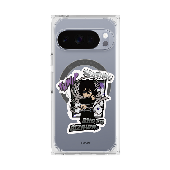 プレミアムスクエアケース with Pixelsnap［ 僕のヒーローアカデミア - ミニキャラ - 相澤 消太 ］