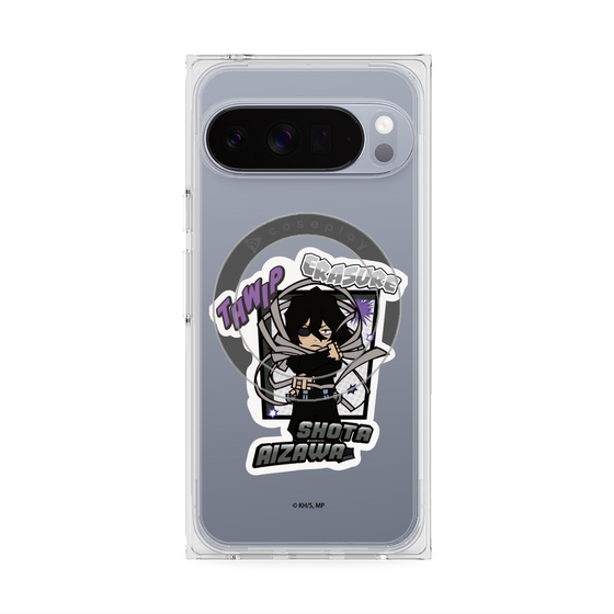 プレミアムスクエアケース with Pixelsnap［ 僕のヒーローアカデミア - ミニキャラ - 相澤 消太 ］