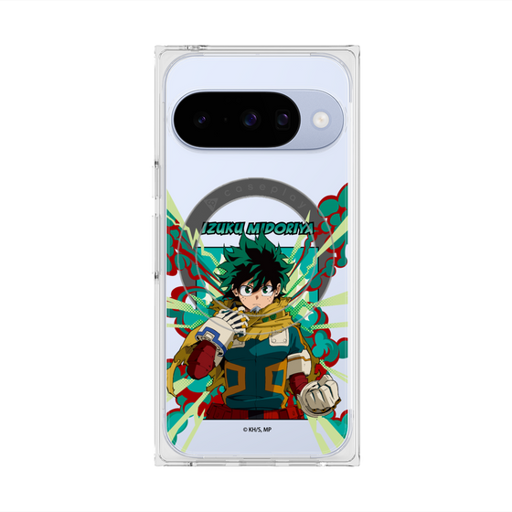 プレミアムスクエアケース with Pixelsnap［ 僕のヒーローアカデミア - ポップ - 緑谷 出久 ］