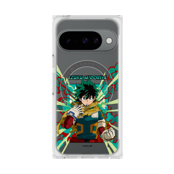 プレミアムスクエアケース with Pixelsnap［ 僕のヒーローアカデミア - ポップ - 緑谷 出久 ］