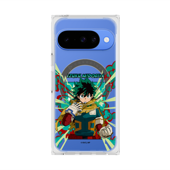 プレミアムスクエアケース with Pixelsnap［ 僕のヒーローアカデミア - ポップ - 緑谷 出久 ］