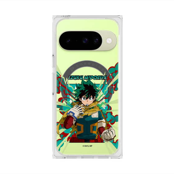 プレミアムスクエアケース with Pixelsnap［ 僕のヒーローアカデミア - ポップ - 緑谷 出久 ］