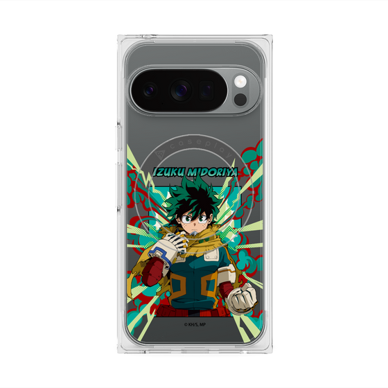 プレミアムスクエアケース with Pixelsnap［ 僕のヒーローアカデミア - ポップ - 緑谷 出久 ］