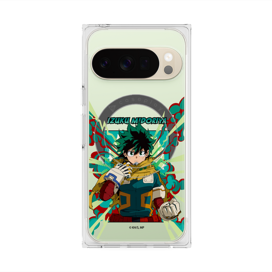 プレミアムスクエアケース with Pixelsnap［ 僕のヒーローアカデミア - ポップ - 緑谷 出久 ］