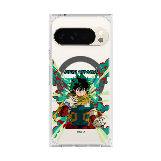 プレミアムスクエアケース with Pixelsnap［ 僕のヒーローアカデミア - ポップ - 緑谷 出久 ］