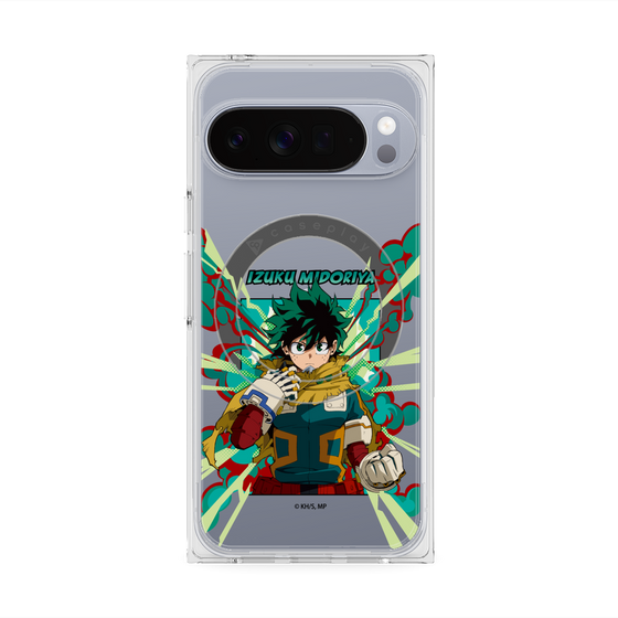 プレミアムスクエアケース with Pixelsnap［ 僕のヒーローアカデミア - ポップ - 緑谷 出久 ］