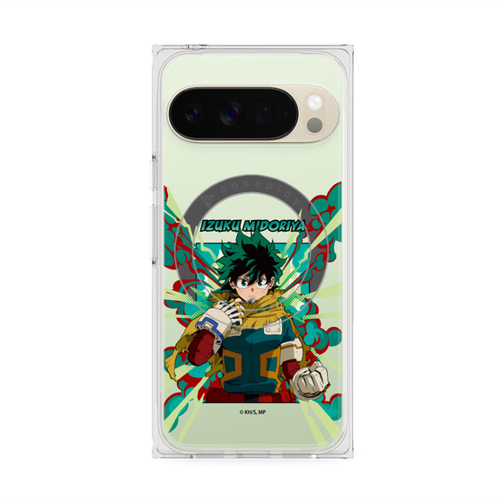 プレミアムスクエアケース with Pixelsnap［ 僕のヒーローアカデミア - ポップ - 緑谷 出久 ］