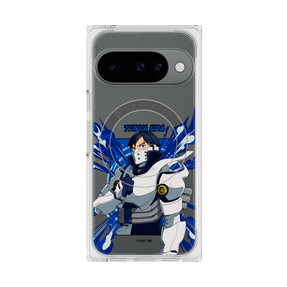 プレミアムスクエアケース with Pixelsnap［ 僕のヒーローアカデミア - ポップ - 飯田 天哉 ］