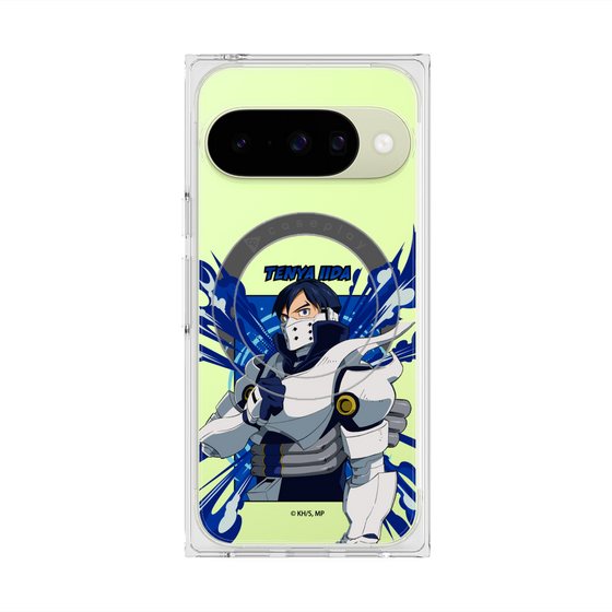 プレミアムスクエアケース with Pixelsnap［ 僕のヒーローアカデミア - ポップ - 飯田 天哉 ］