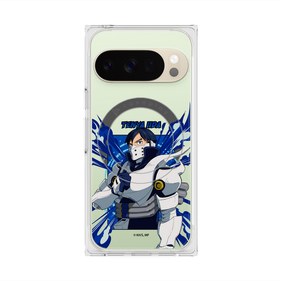 プレミアムスクエアケース with Pixelsnap［ 僕のヒーローアカデミア - ポップ - 飯田 天哉 ］