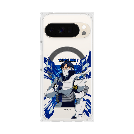 プレミアムスクエアケース with Pixelsnap［ 僕のヒーローアカデミア - ポップ - 飯田 天哉 ］