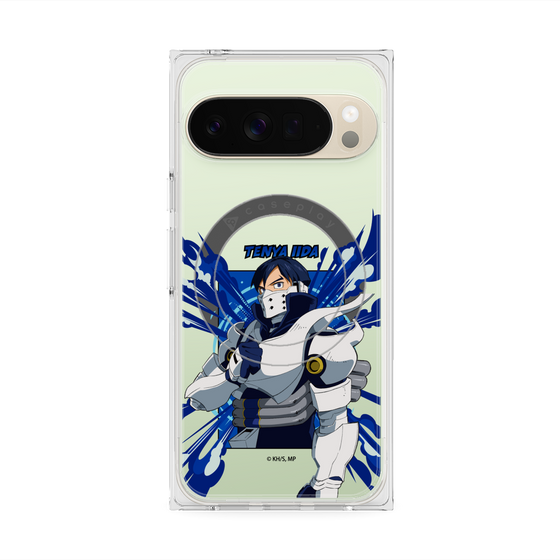 プレミアムスクエアケース with Pixelsnap［ 僕のヒーローアカデミア - ポップ - 飯田 天哉 ］