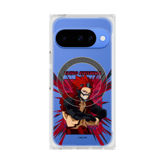 プレミアムスクエアケース with Pixelsnap［ 僕のヒーローアカデミア - ポップ - 切島 鋭児郎 ］