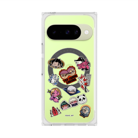 プレミアムスクエアケース with Pixelsnap［ 呪術廻戦 - ステッカー ］
