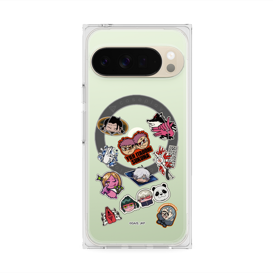 プレミアムスクエアケース with Pixelsnap［ 呪術廻戦 - ステッカー ］