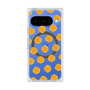プレミアムスクエアケース with Pixelsnap［ オリジナル - 推し色水玉 - オレンジ ］