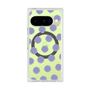 プレミアムスクエアケース with Pixelsnap［ オリジナル - 推し色水玉 - パープル ］