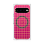 プレミアムスクエアケース with Pixelsnap［ オリジナル - 推し色チェック - イエロー ］