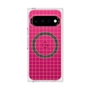 プレミアムスクエアケース with Pixelsnap［ オリジナル - 推し色チェック - オレンジ ］
