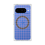 プレミアムスクエアケース with Pixelsnap［ オリジナル - 推し色チェック - ピンク ］