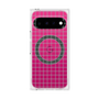 プレミアムスクエアケース with Pixelsnap［ オリジナル - 推し色チェック - グリーン ］