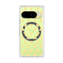 プレミアムスクエアケース with Pixelsnap［ オリジナル - 推し色三角 - イエロー ］