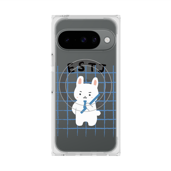 プレミアムスクエアケース with Pixelsnap［ オリジナル - ESTJ 幹部 - キャラクター ］