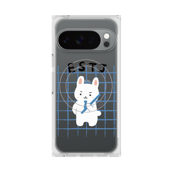プレミアムスクエアケース with Pixelsnap［ オリジナル - ESTJ 幹部 - キャラクター ］
