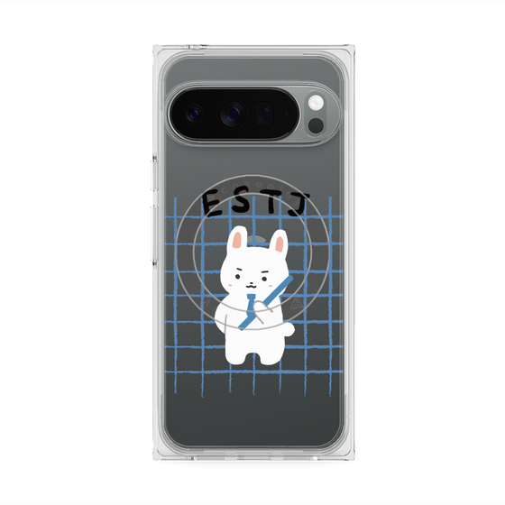 プレミアムスクエアケース with Pixelsnap［ オリジナル - ESTJ 幹部 - キャラクター ］