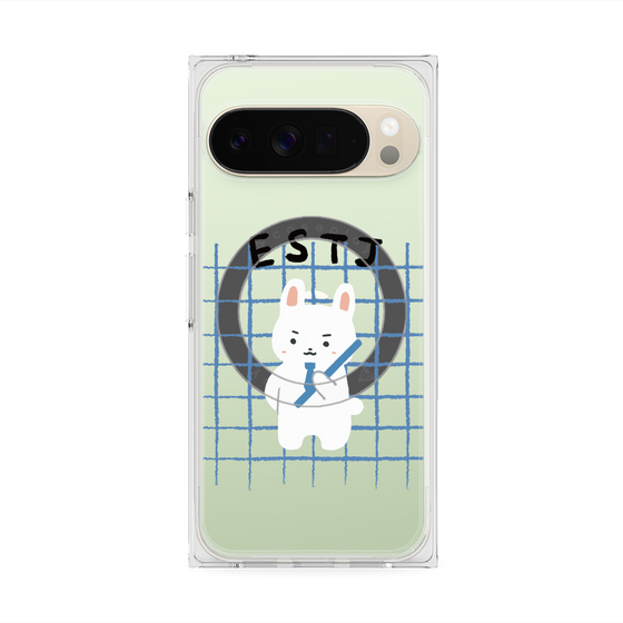 プレミアムスクエアケース with Pixelsnap［ オリジナル - ESTJ 幹部 - キャラクター ］