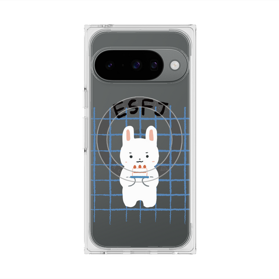 プレミアムスクエアケース with Pixelsnap［ オリジナル - ESFJ 領事 - キャラクター ］