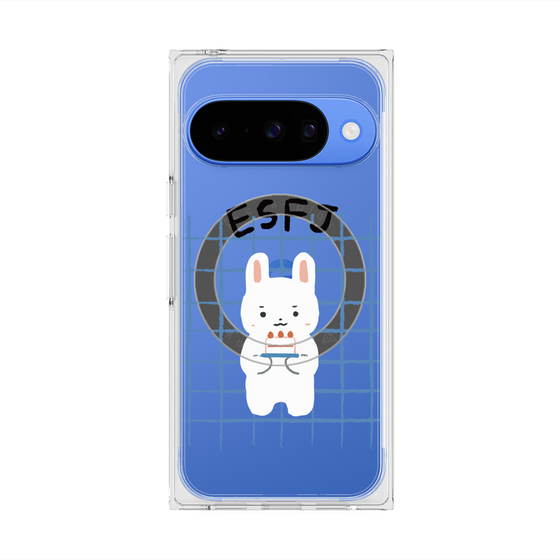 プレミアムスクエアケース with Pixelsnap［ オリジナル - ESFJ 領事 - キャラクター ］