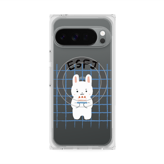 プレミアムスクエアケース with Pixelsnap［ オリジナル - ESFJ 領事 - キャラクター ］
