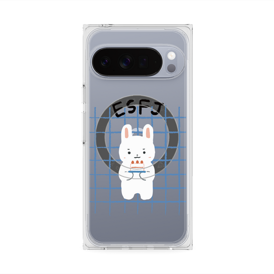 プレミアムスクエアケース with Pixelsnap［ オリジナル - ESFJ 領事 - キャラクター ］