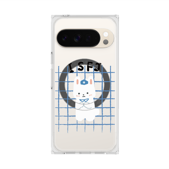 プレミアムスクエアケース with Pixelsnap［ オリジナル - ISFJ 擁護者 - キャラクター ］